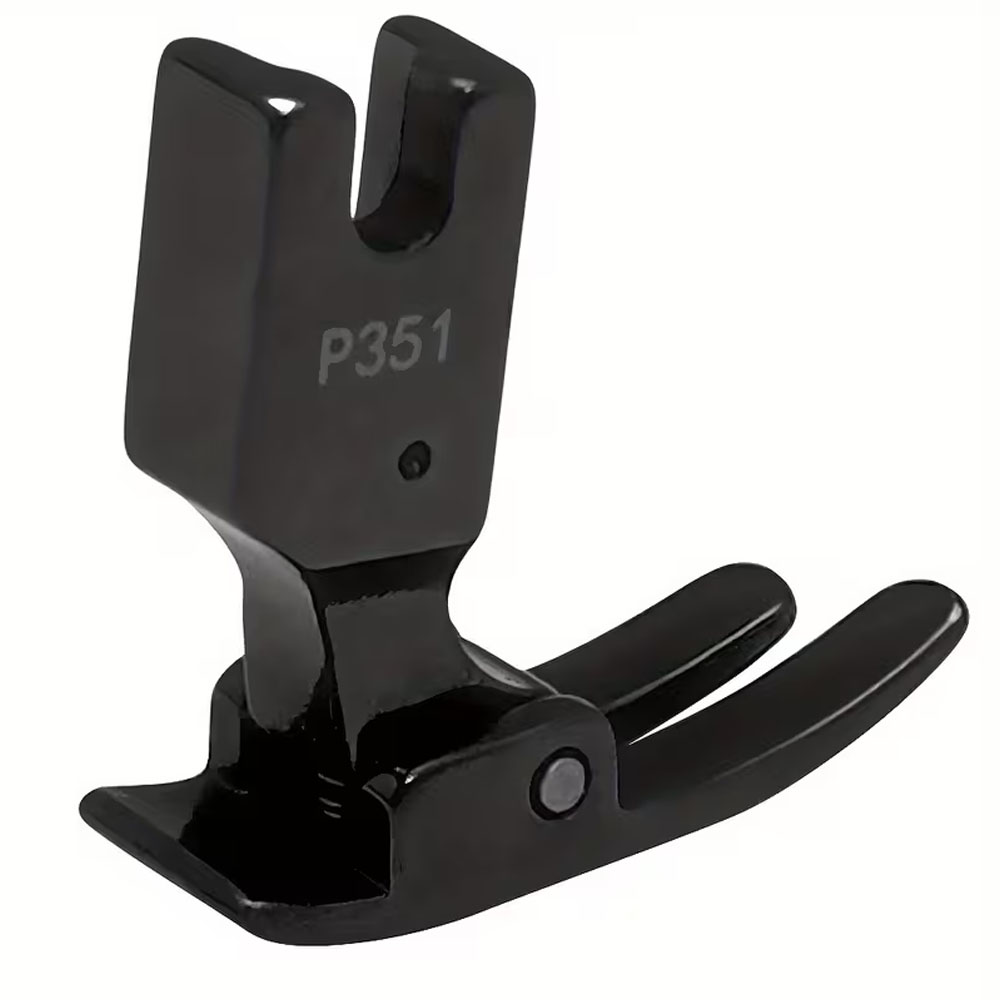 Industrial Textile Sewing Machine - P351 全鋼製押さえ金具 ブラック 帯電防止電圧押さえ金具 ブラザー、シンガー、ジューキ工業用ミシンアクセサリー用