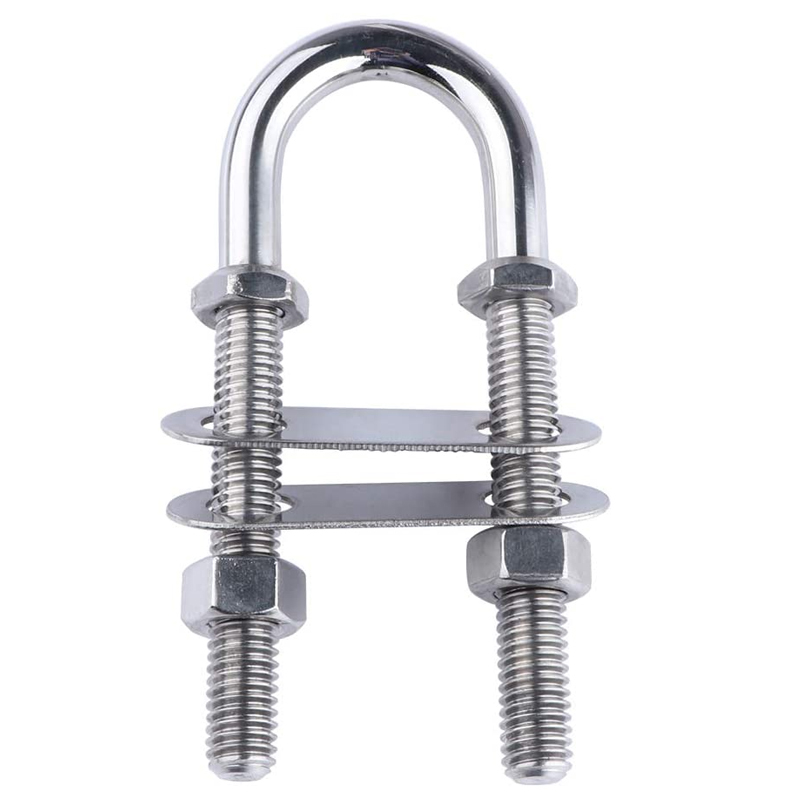 Hook Eye Fastener - ステンレス鋼の潜水艦の弓、タイダウンボルト、ボートアクセサリー、長さ5インチ