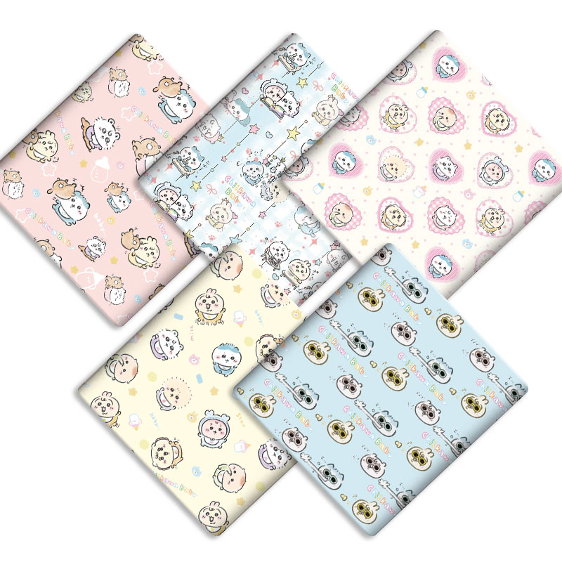 Sewing In Textile - 漫画柄生地 140x50CM 綿生地 パッチワーク生地 子供用 ホームテキスタイル