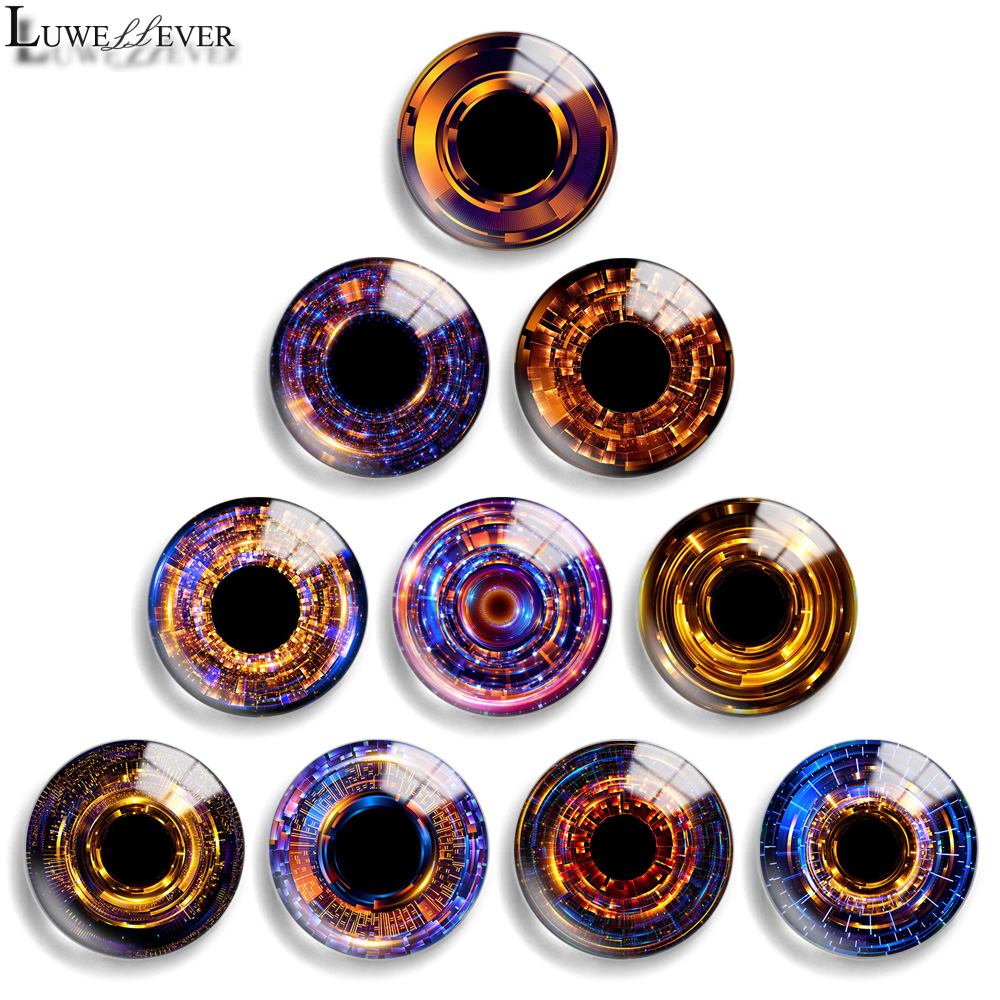 Hook Eye Fastener - ブレスレット用ガラスカボション,12mm,10mm,20mm,25mm,30mm,40mm,852個