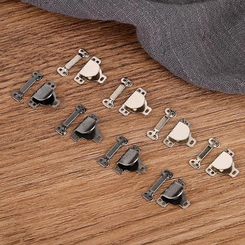 60 ペアステンレス鋼フックとアイ閉鎖ズボンのウエストファス - Hook Eye Fastener のレビューと価格