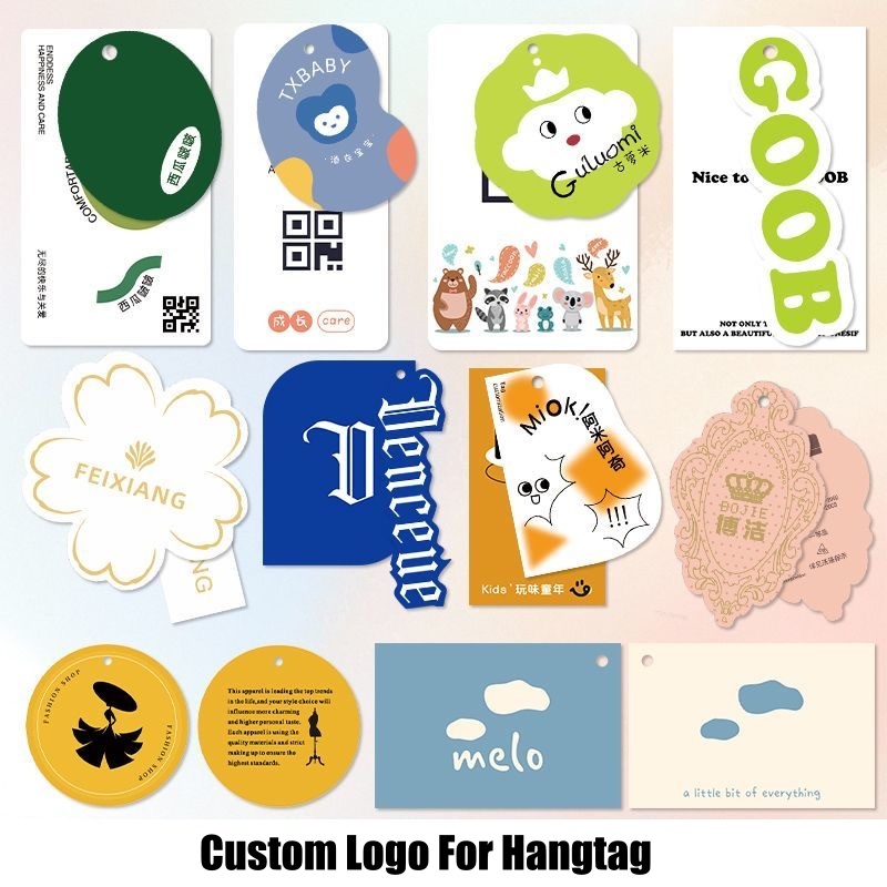 カスタムハングタグ 衣類用 DIY 手作り紙ラベル バレンタ - Sewing Label のレビューと価格
