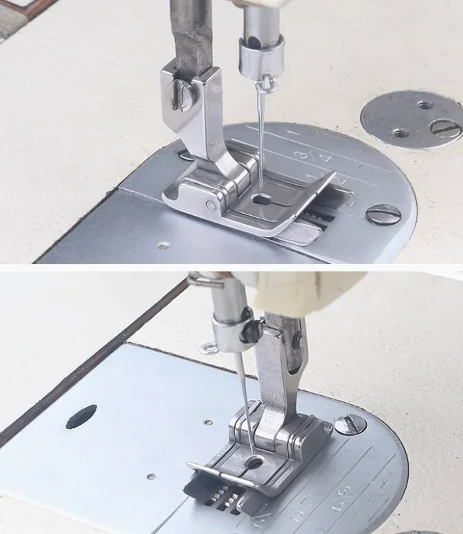 ダブルストップセンターシームプレッサーフット左右トリミングナ - Sewing Factory のレビューと価格