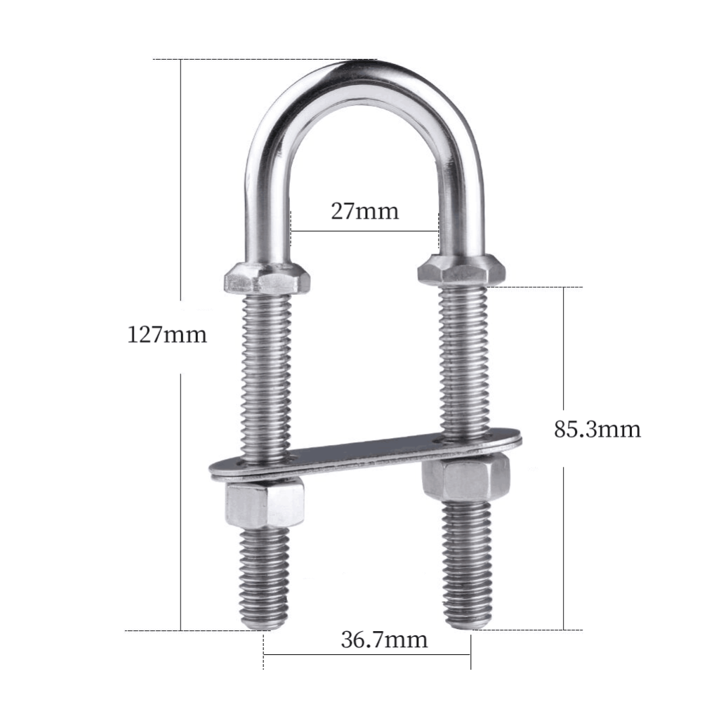 ステンレス鋼の潜水艦の弓、タイダウンボルト、ボートアクセサリ - Hook Eye Fastener のレビューと価格