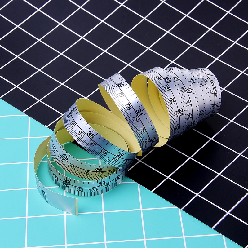 粘着ビニールメジャーテープ、ミシン用定規、ステッカー、メート - Sewing Label のレビューと価格