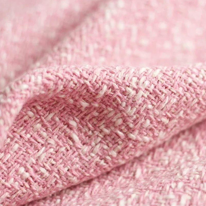 Redraspberry 145 センチメートルピンク白ウー - Sewing Tweed Fabric のレビューと価格