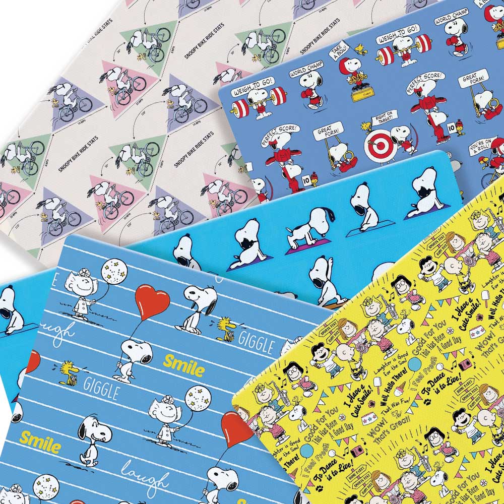 タカラトミースヌーピー生地140CM漫画ポリエステル綿生地パ - Sewing In Textile のレビューと価格