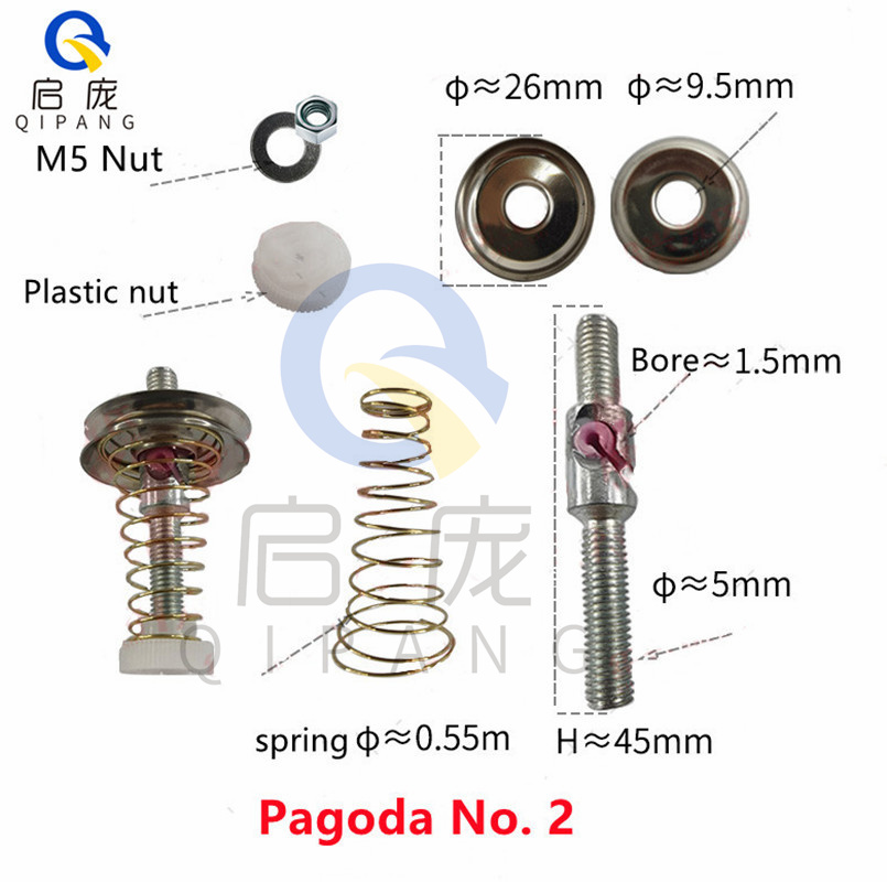 ミシン部品糸線ガイド,ミシン付属品,高品質,4本 - Sewing Thread Production のレビューと価格