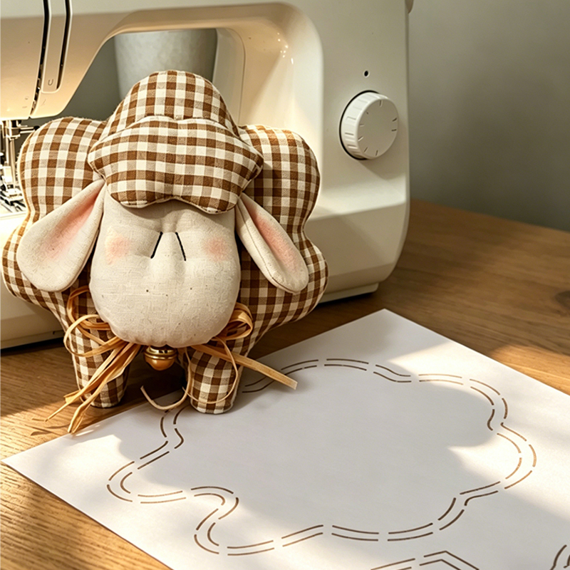 YOMDID 1pc かわいい小さな羊ペンダントパッチワーク - Sewing Necessities のレビューと価格