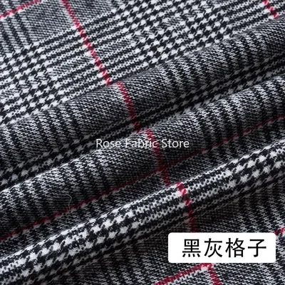 1 メートルクラシックウール千鳥格子チェックツイード生地縫製 - Sewing Tweed Fabric のレビューと価格