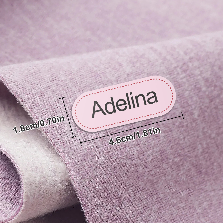 アイロンがけ用ラベル - 綿用 - 学校、スポーツ、クラブ、 - Sewing Label のレビューと価格
