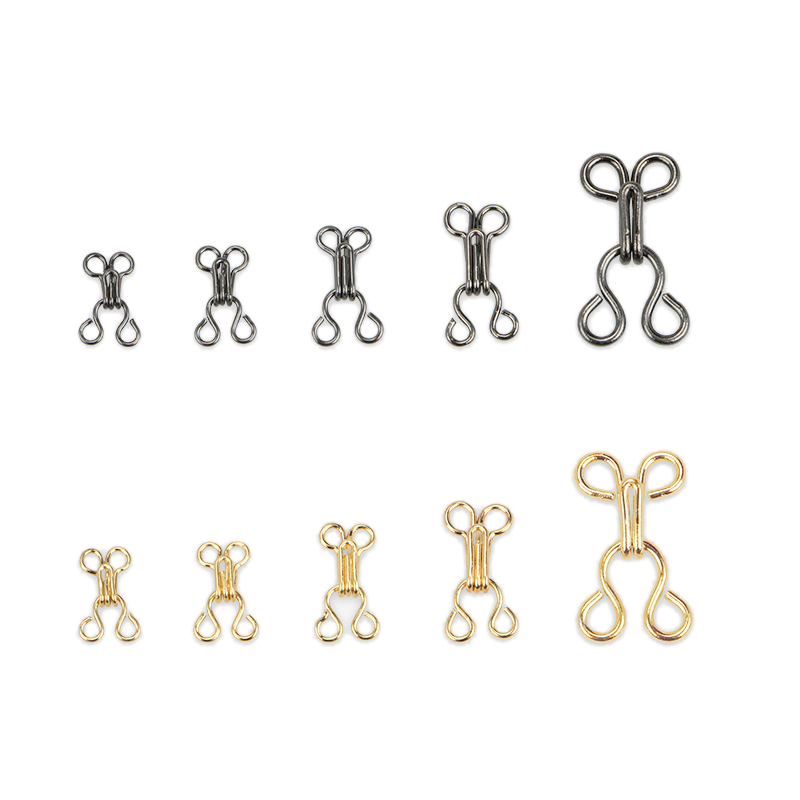 金属製の縫製ボタン,スカート,ブラステッチ,縫製用のスタッド - Hook Eye Fastener のレビューと価格
