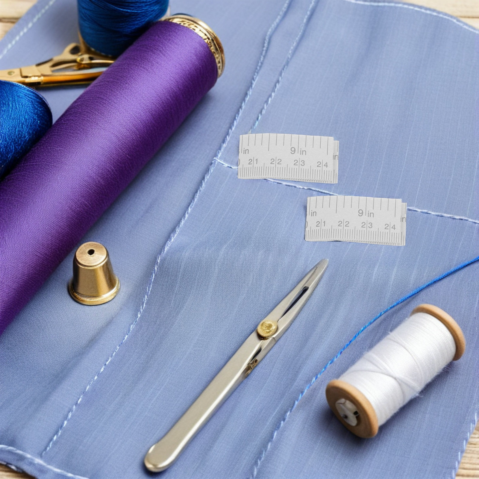 紙製メジャーテープ コア64cm 仕立て用 ソフト 片面メジ - Sewing Garments のレビューと価格