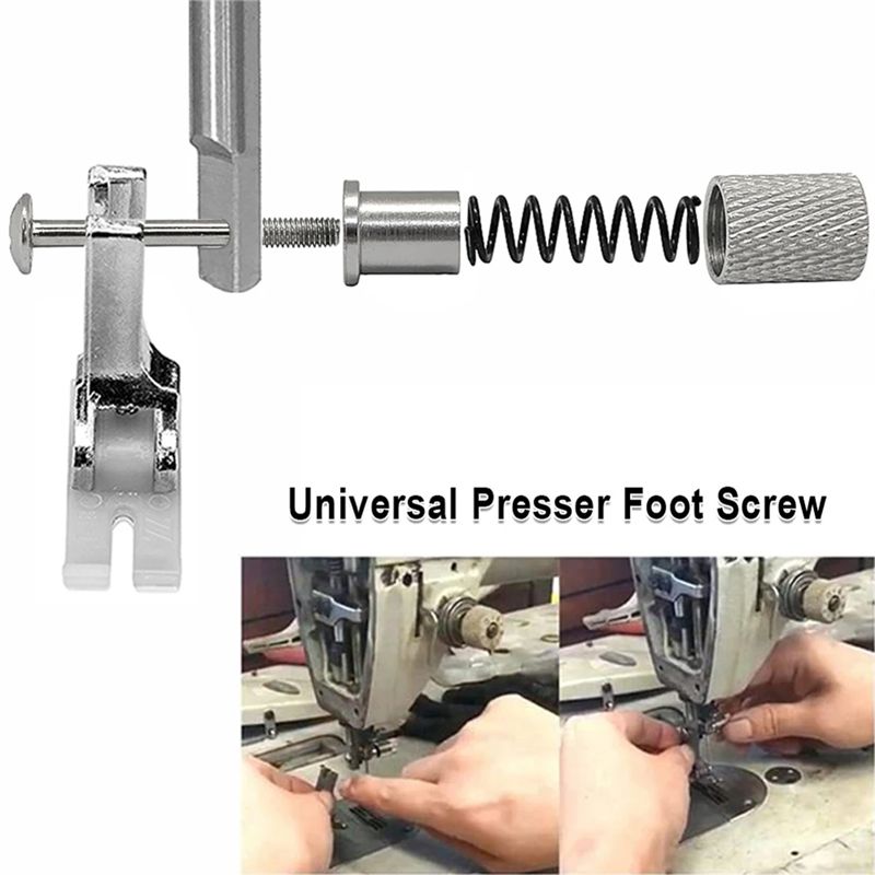 A84E-31 PCSプレッサーフットセット2交換用ネジ補助 - Industrial Textile Sewing Machine のレビューと価格