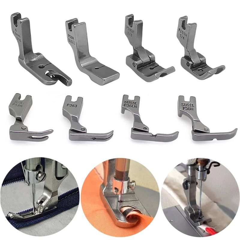 A84E-31 PCSプレッサーフットセット2交換用ネジ補助 - Industrial Textile Sewing Machine のレビューと価格