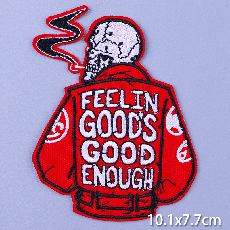 フレディマーキュリーバッジロックバンド刺繍パッチ服パンクスカ - Velcro Sew On のレビューと価格