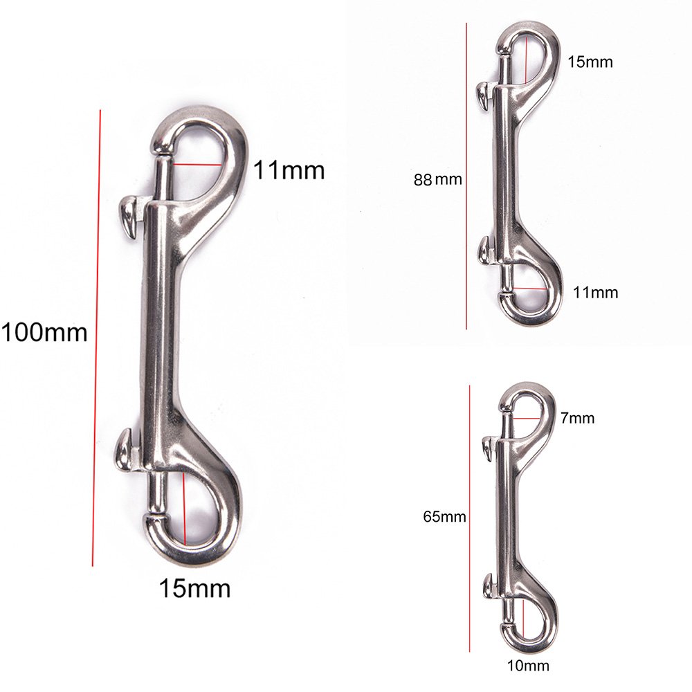 65/88/100mm 両端スキューバダイビングフック 亜鉛 - Hook Eye Fastener のレビューと価格